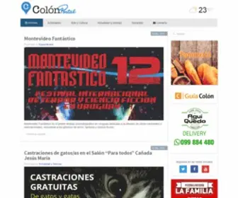 Colon.com.uy(Colón Portal) Screenshot
