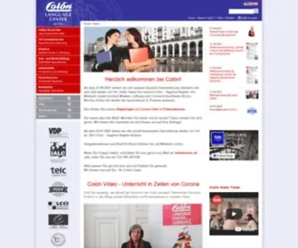 Colon.de(Colón Language Center Hamburg ) Screenshot