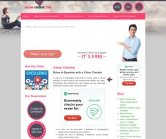 Colonchecker.com(New & Effective Colon Checker) Screenshot