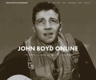 Colonelboyd.com(John Boyd) Screenshot