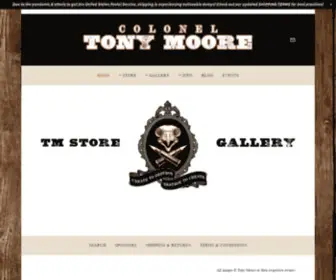 Coloneltonymoore.com(COLONEL TONY MOORE) Screenshot