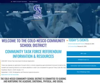 Colonesco.org(Colo-NESCO Community School District) Screenshot