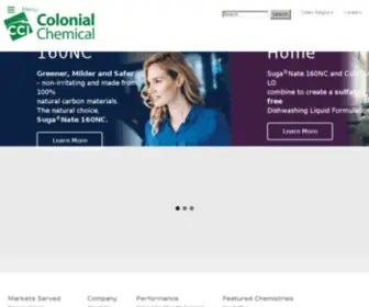 Colonialchem.com(Colonial Chemical) Screenshot