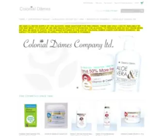 Colonialdames.com(Colonial) Screenshot