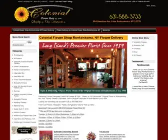 Colonialflowershoplr.com(Local Florist) Screenshot