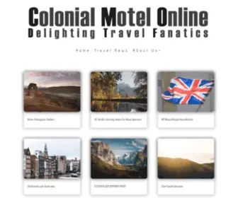 Colonialmotelonline.com(Delighting Travel Fanatics) Screenshot