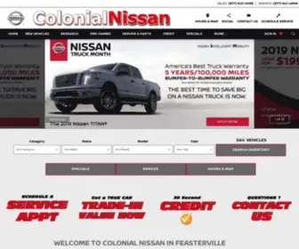 Colonialnissan.com(Colonial Nissan) Screenshot