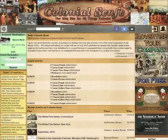 Colonialsense.com(Colonial Sense) Screenshot