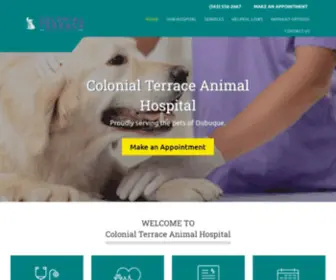 Colonialterraceanimalhospital.com(Colonial Terrace Animal Hospital) Screenshot