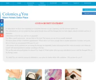 Colonics4You.com(Colonics Colon Irrigation Detox) Screenshot