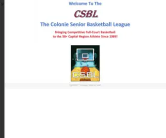 Colonieseniorbasketball.com(Premier Senior Hoop in the Capital District) Screenshot