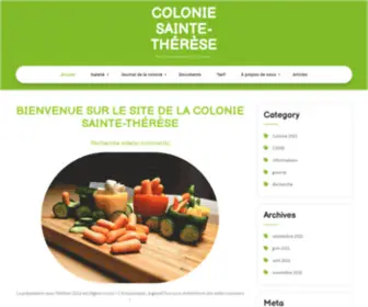 Coloniestetherese.com(Coloniestetherese) Screenshot