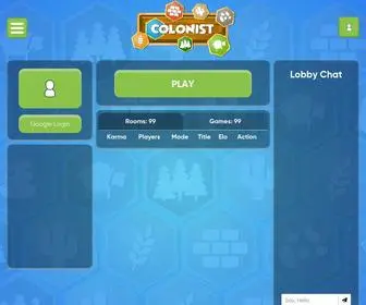 Colonist.io(Play Settlers of Catan Alternative) Screenshot
