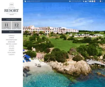 Colonnaresort.com(Colonna Resort Porto Cervo) Screenshot