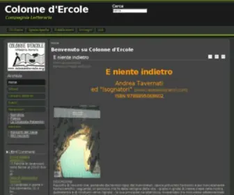 Colonnedercole.org(Benvenuto su Colonne d'Ercole) Screenshot