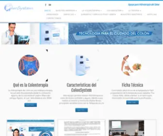 Colonsystem.com(Equipo para Hidroterapia del Colon) Screenshot