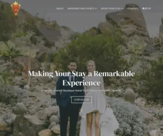 Colony29.com(Boutique Hotel in Palm Springs) Screenshot