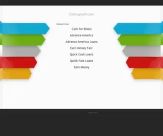 Colonycash.com(Colonycash) Screenshot