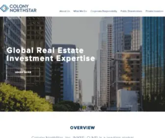 Colonyinc.com(Colony Capital) Screenshot