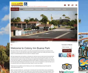 Colonyinnknottsberryfarm.com(Hotels in Buena Park CA) Screenshot