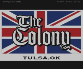 Colonytulsa.com(The Shows) Screenshot