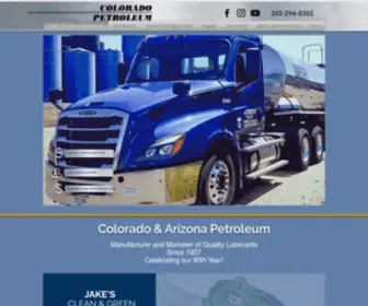 Colopetro.com(Colorado Petroleum and Arizona Petroleum) Screenshot