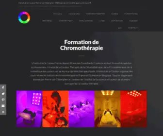 Color-Institute.com(Formation Chromoth) Screenshot