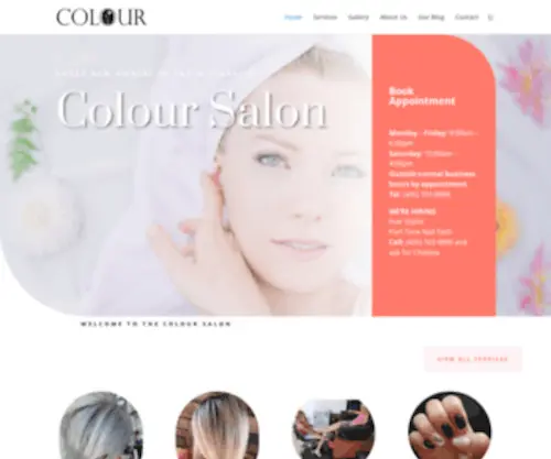 Color-Salon.com(Colour Salon & Spa) Screenshot