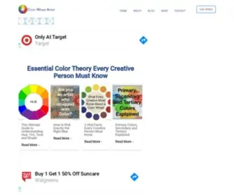 Color-Wheel-Artist.com(Color Wheel Artist) Screenshot