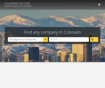 Colorado-BD.com(Business directory of companies in Colorado) Screenshot