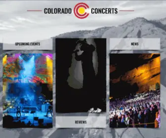 Colorado-Concerts.com(Colorado Concerts) Screenshot