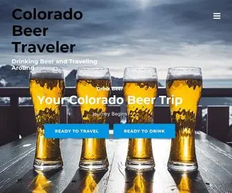 Coloradobeertraveler.com(Colorado Beer Traveler) Screenshot