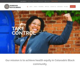 Coloradoblackhealth.org(Colorado Black Health Collaborative (CBHC)) Screenshot