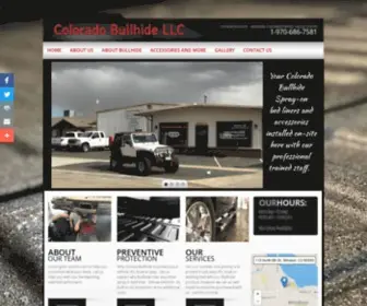 Coloradobullhide.com(Colorado Bullhide) Screenshot