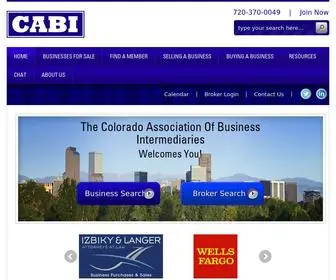 Coloradobusinesses.com(Colorado Business Brokers) Screenshot