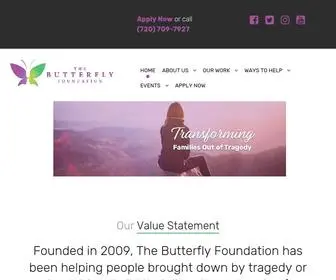 Coloradobutterflyfoundation.org(The Butterfly Foundation) Screenshot