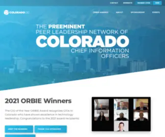 Coloradocio.org(Inspiring CIOs to Achieve Their Leadership Potential) Screenshot