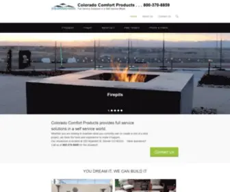 Coloradocomfortproducts.com(Full Service Solutions in a Self Service World) Screenshot