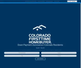 Coloradofirsttimehomebuyer.com(Colorado First Time Home Buyer) Screenshot