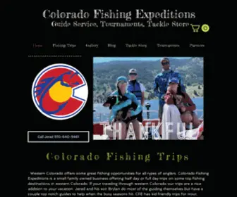 Coloradofishingexpeditions.com(Colorado Fishing Expeditions) Screenshot