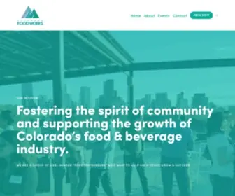 Coloradofoodworks.org(Colorado Food Works) Screenshot