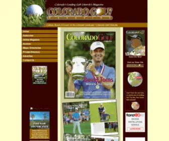 Coloradogolf.com(Colorado Golf Magazine) Screenshot