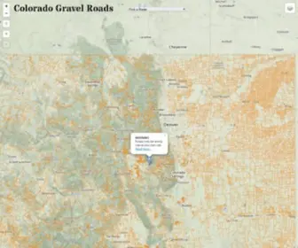 Coloradogravelroads.com(Colorado Gravel Roads) Screenshot