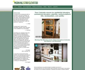 Coloradohomeelevator.com(Residential Elevators) Screenshot