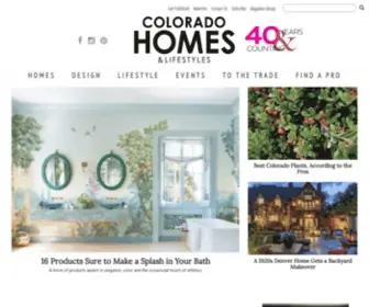Coloradohomesmag.com(Colorado Homes & Lifestyles) Screenshot