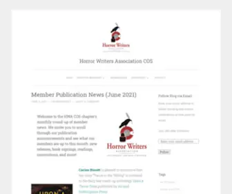 Coloradohorror.com(Horror Writers Association COS) Screenshot