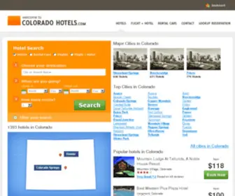 Coloradohotels.com(Travel Reservations) Screenshot