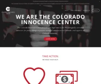 Coloradoinnocencecenter.com(Colorado Innocence Center) Screenshot