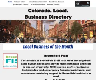 Coloradolocal.org(Business directory for Colorado) Screenshot