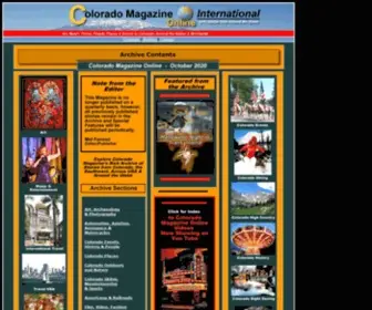 Coloradomagazineonline.com(Colorado Magazine Online) Screenshot